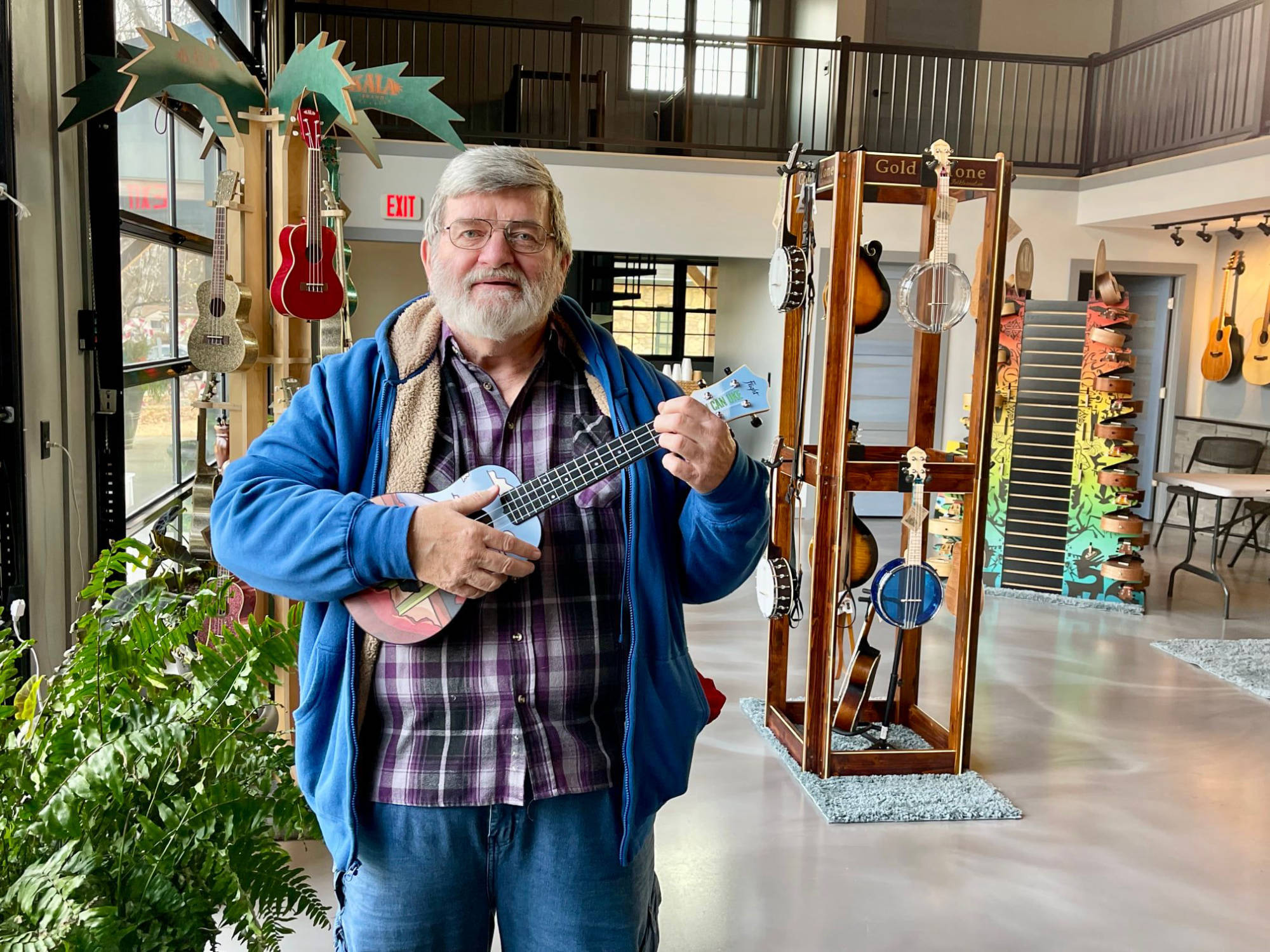 Bill with Flight Ukulele U Can Uke