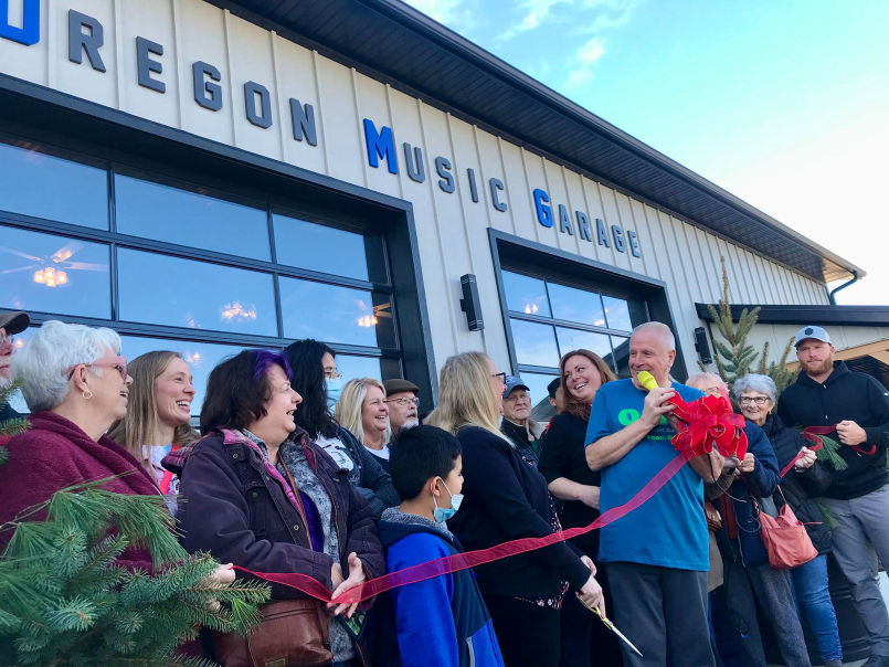 Owner John Lindhorst at ribbon cutting