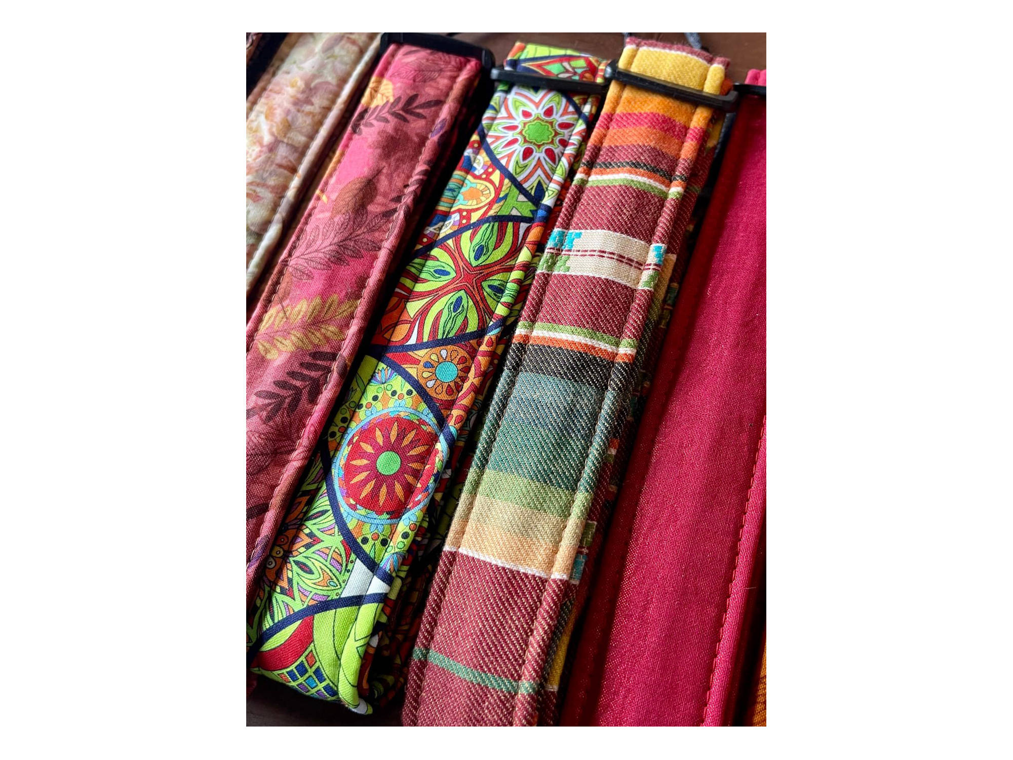 colorful ukulele straps